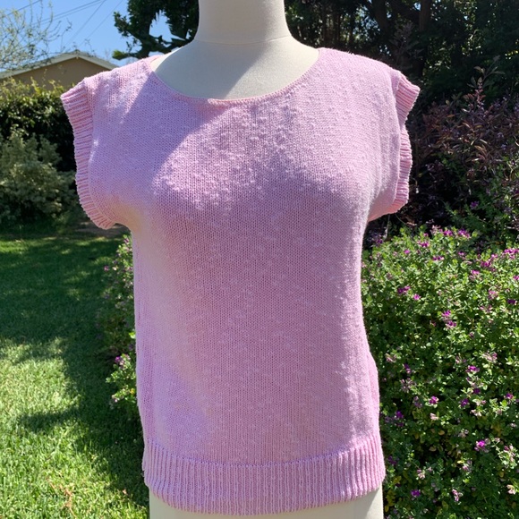 Vintage hand made knit top - Picture 3 of 3